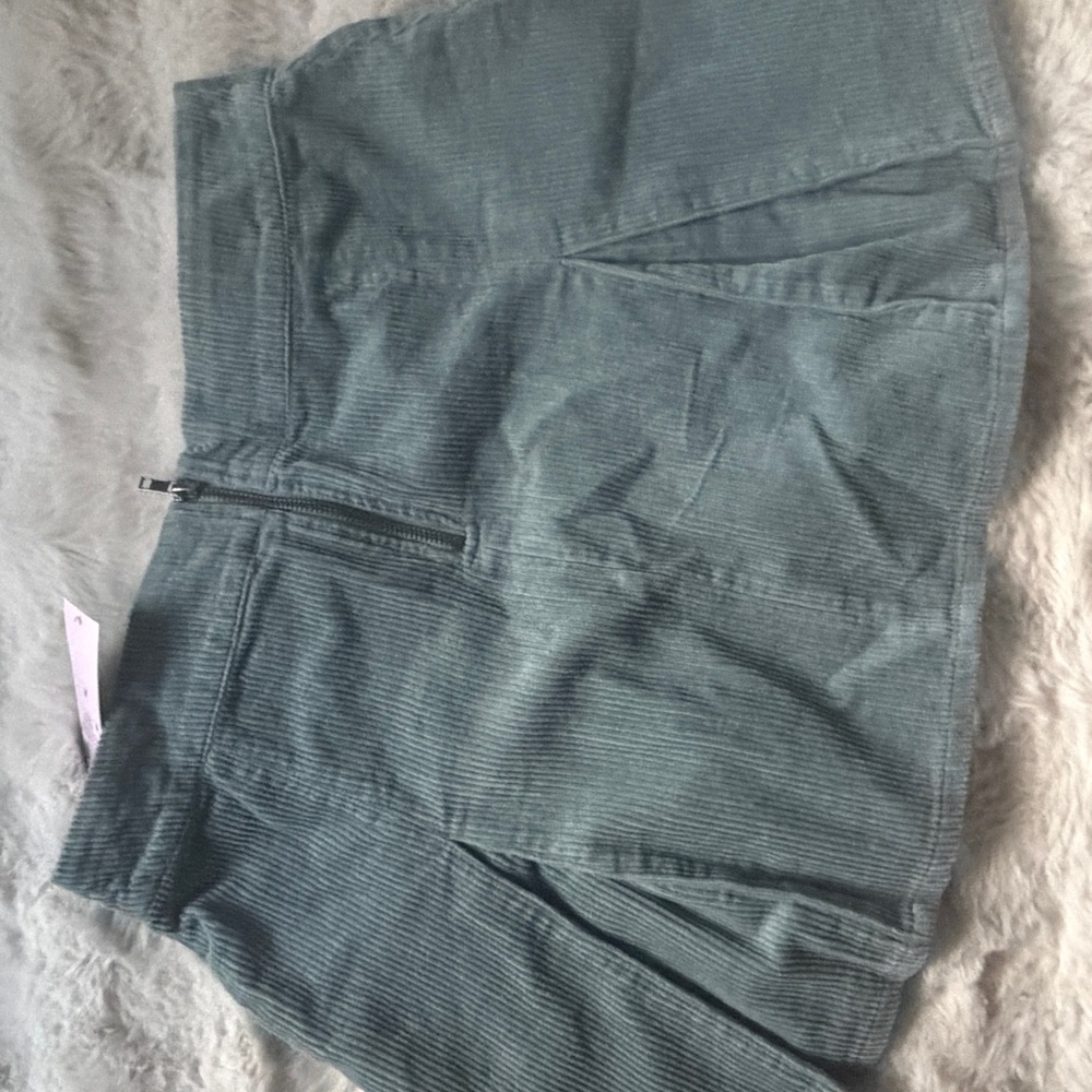 Wild Fable Corduroy Mini Skirt in Gray